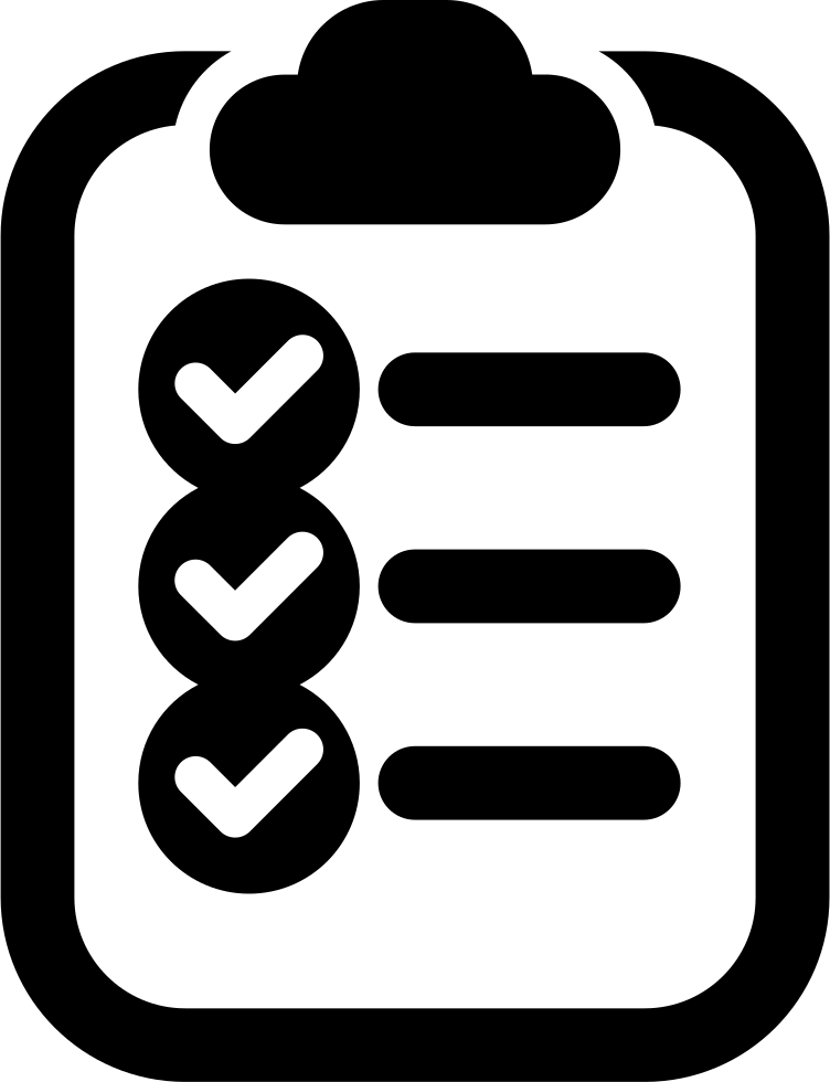 Checklist Clipboard Transparent PNG Image
