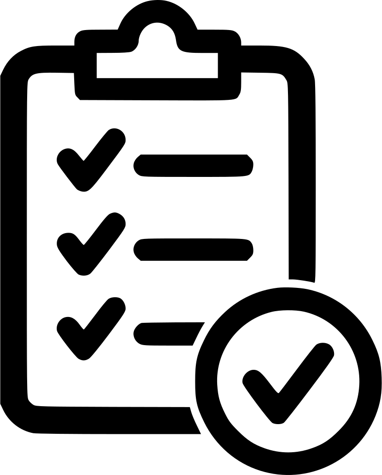 Checklist Clipboard Transparent PNG Image