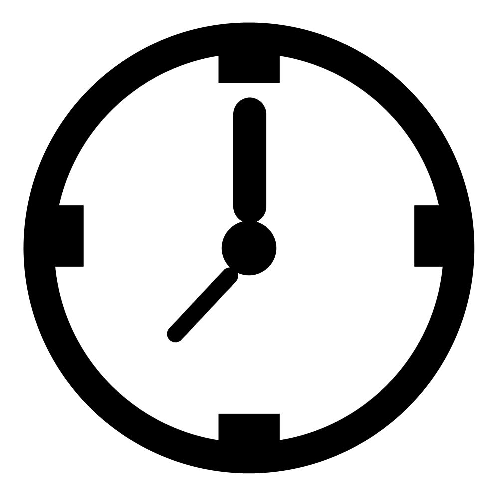 Clock File Transparent PNG Image