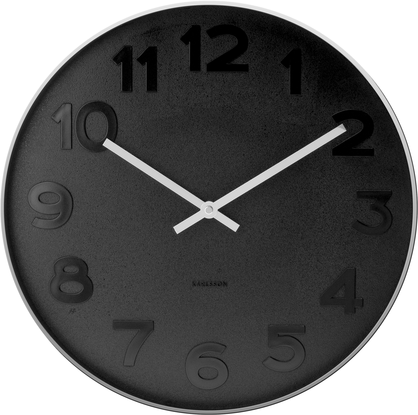 Wall Black Clock Transparent PNG Image