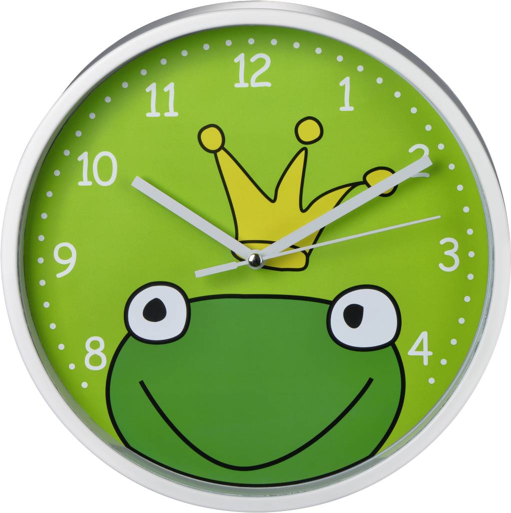 Wall Green Clock Transparent PNG Image