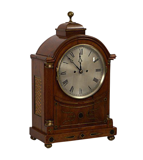 Bracket Clock Transparent PNG Image