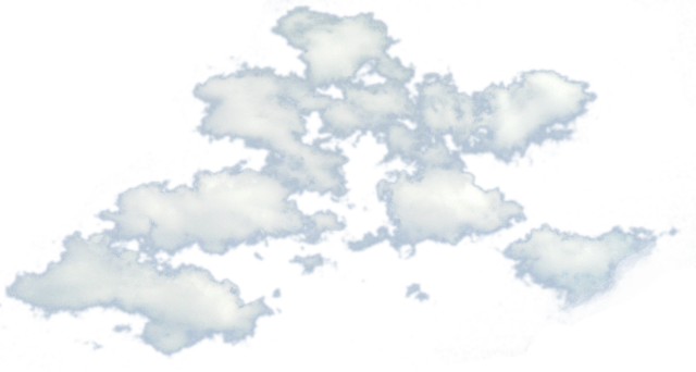 White Clouds Transparent PNG Image