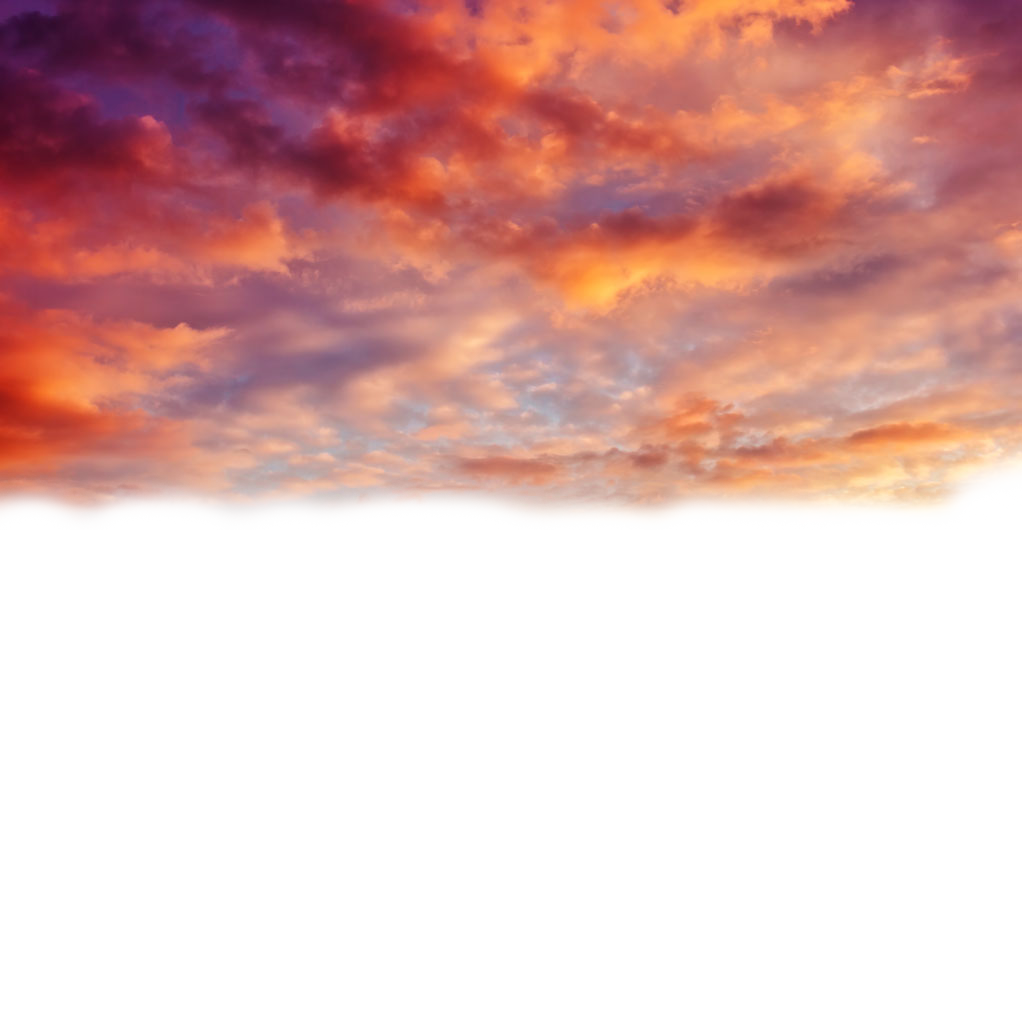 Beautiful Sky Sunset Cloud Transparent PNG Image