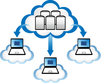 Cloud Server Transparent PNG Image