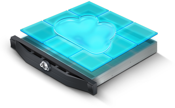 Cloud Server Transparent PNG Image
