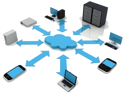 Cloud Server Transparent PNG Image