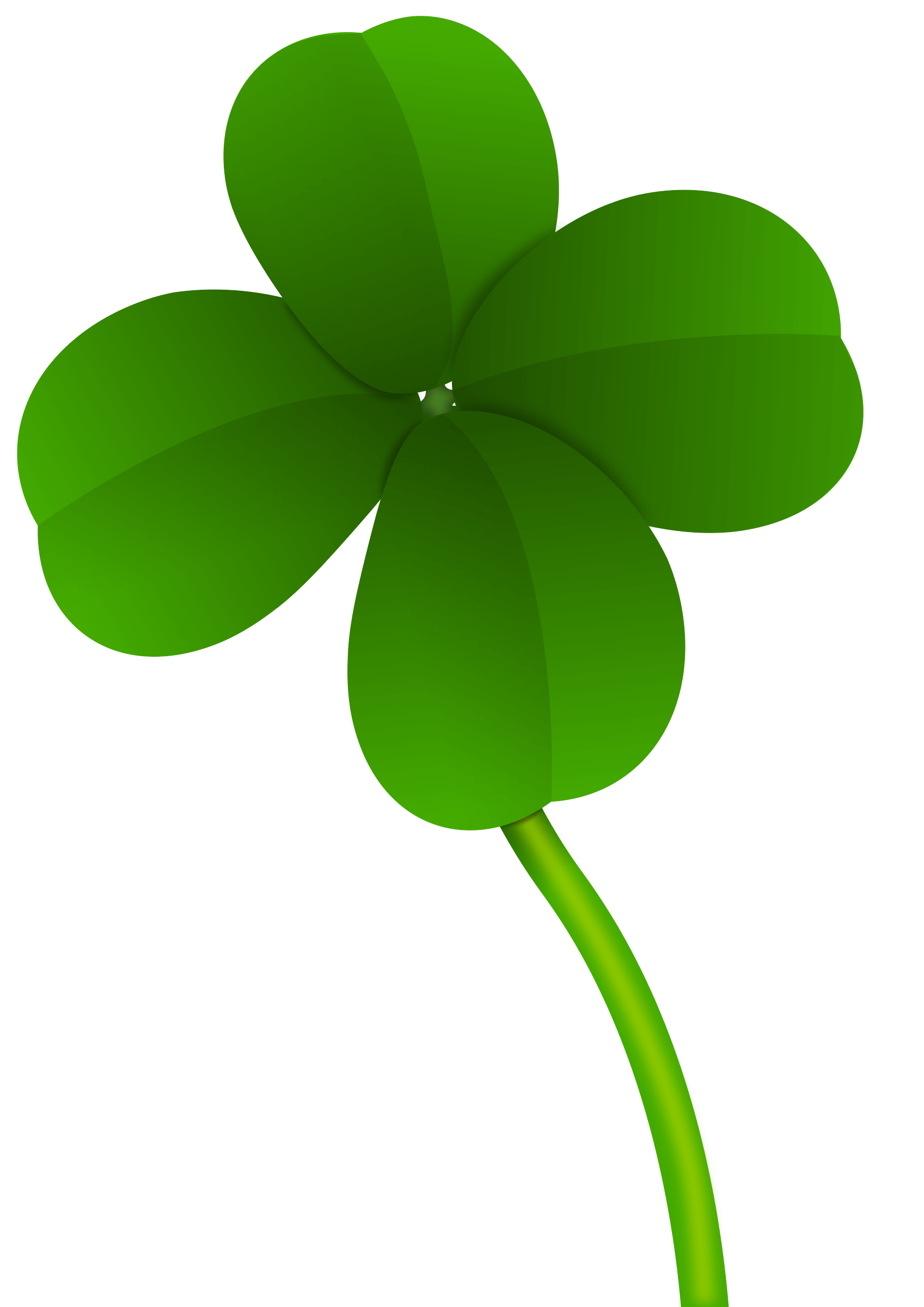 Green Clover Transparent PNG Image