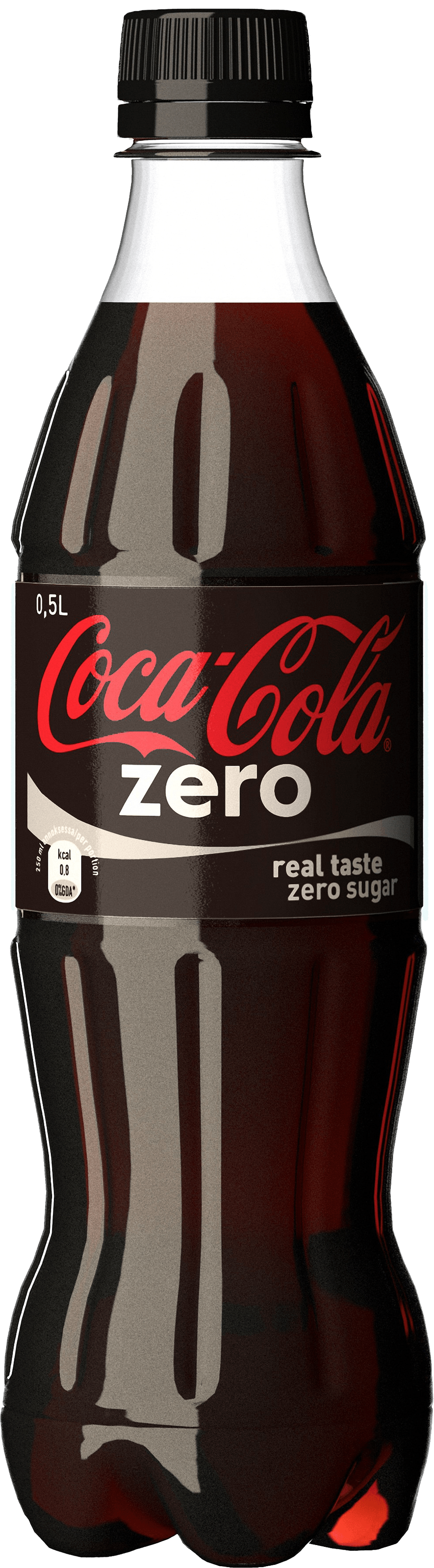 Coca Cola Zero Bottle Transparent PNG Image