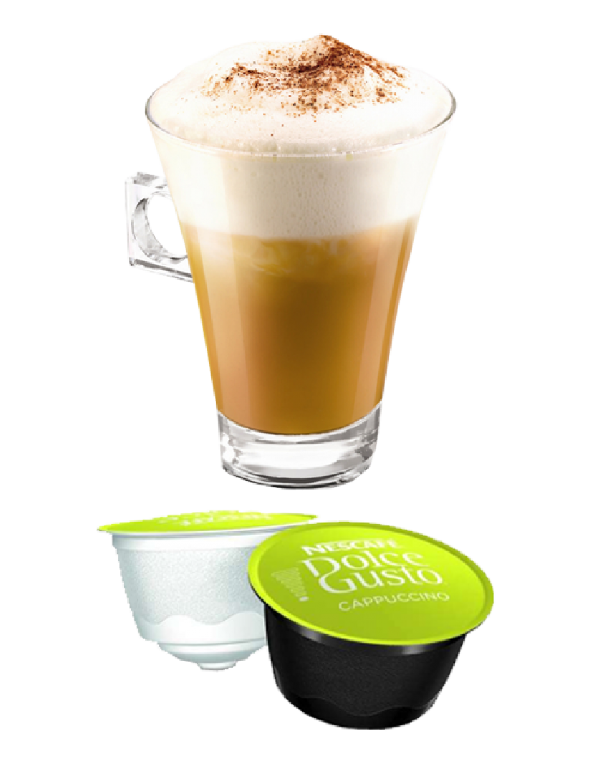 Cold Cappuccino Transparent PNG Image