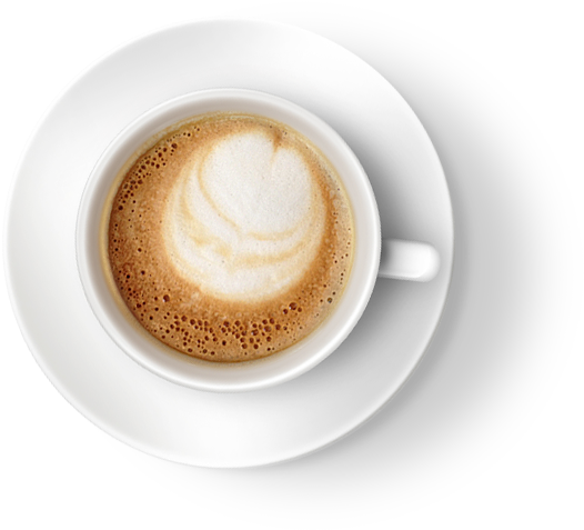 Hot Cappuccino Transparent PNG Image