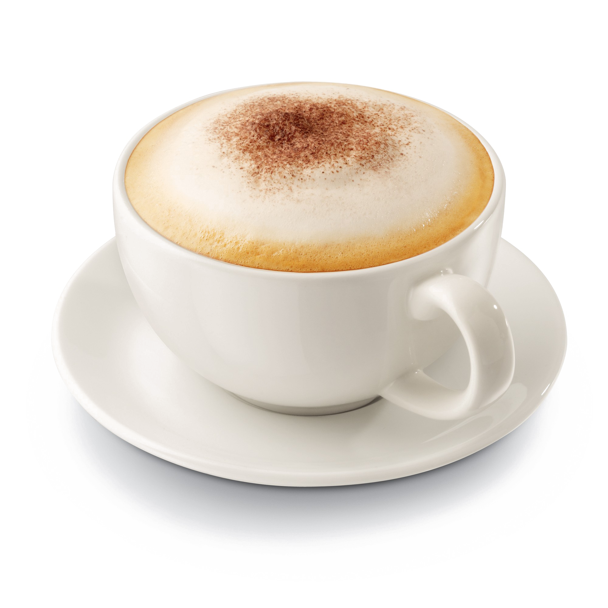 Hot Cappuccino Transparent PNG Image