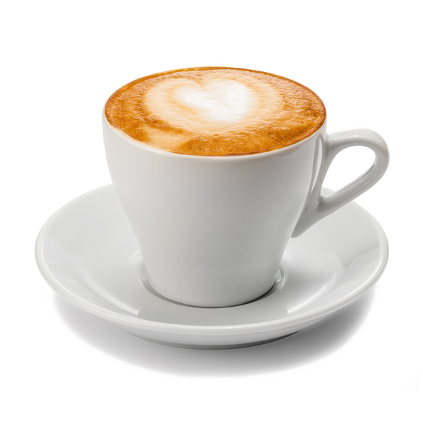 Hot Cappuccino Transparent PNG Image