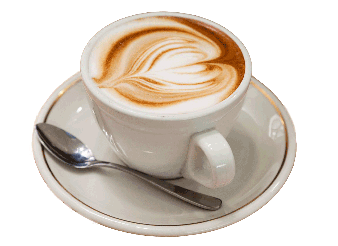 Cappuccino Latte Transparent PNG Image