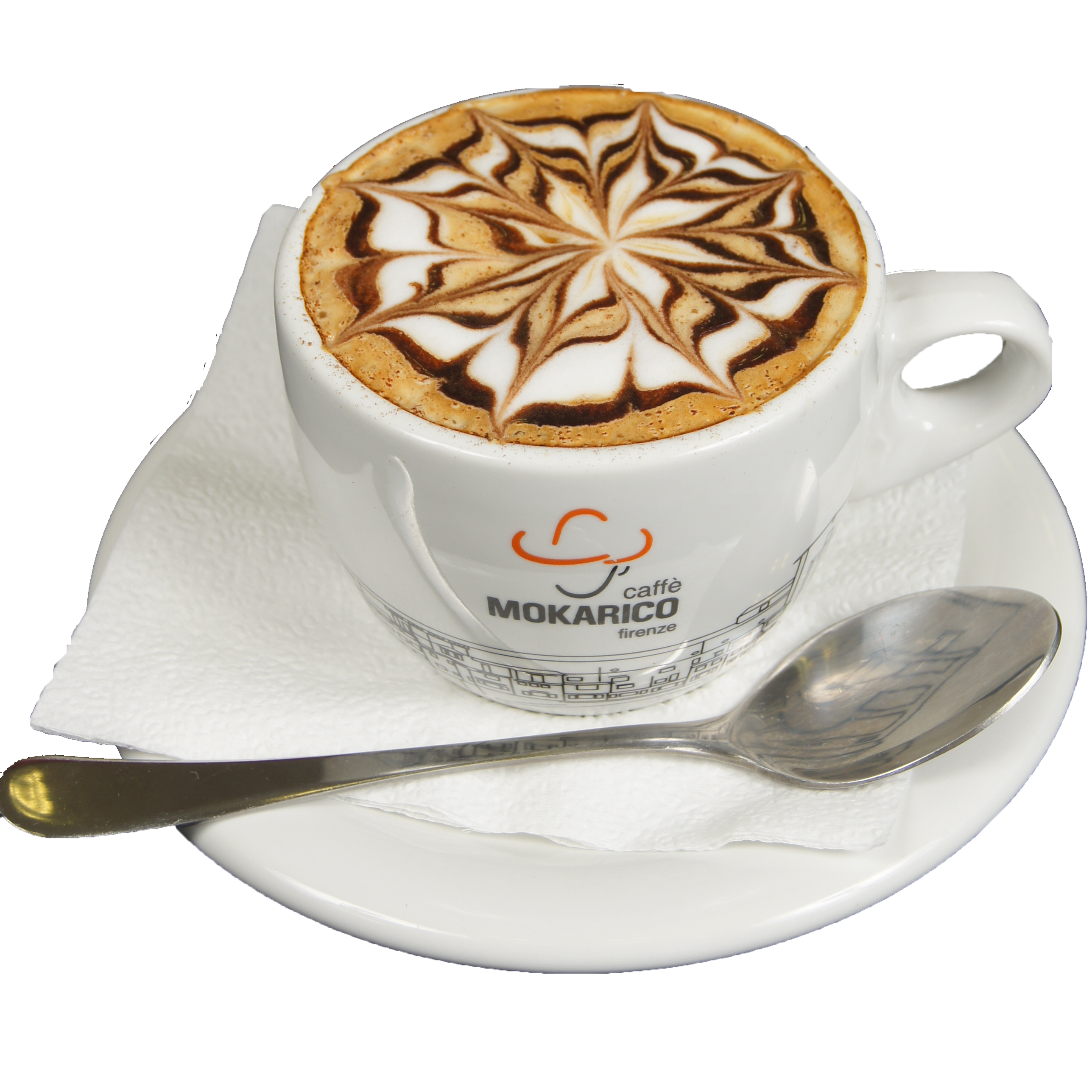 Cappuccino Latte Transparent PNG Image