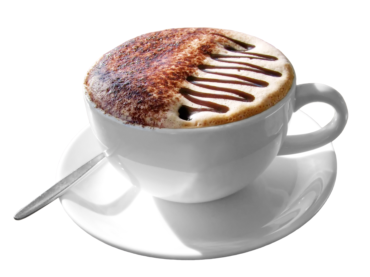 Cappuccino Latte Transparent PNG Image