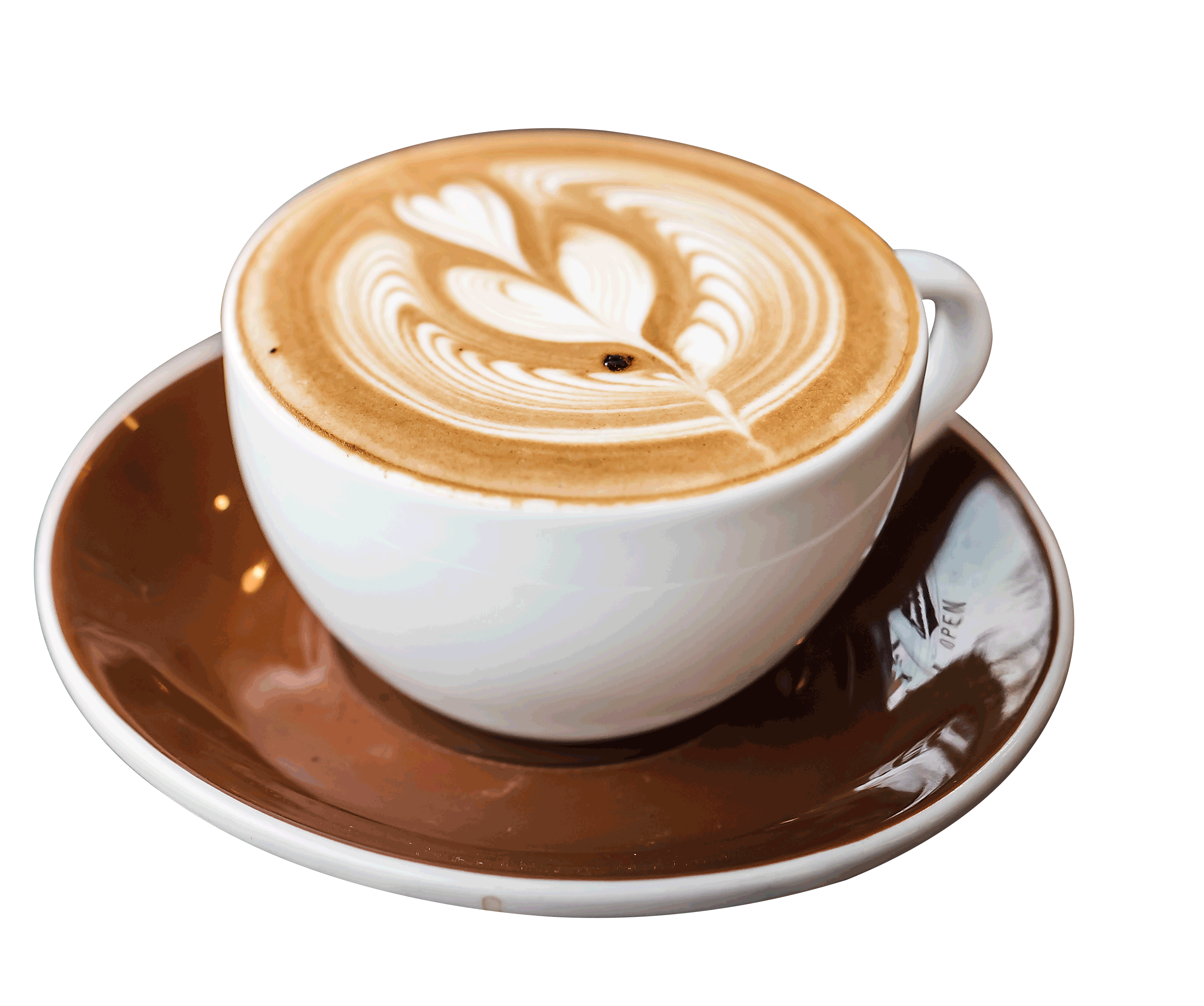 Cappuccino Latte Transparent PNG Image