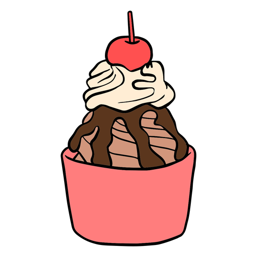 Cup Chocolate Ice Cream Transparent PNG Image