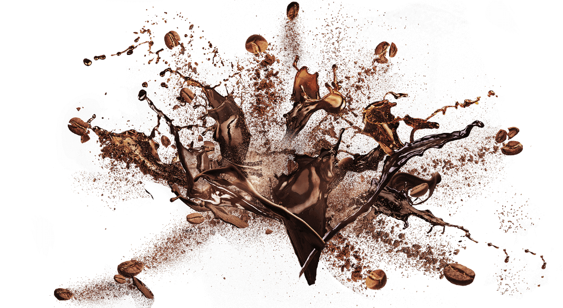 Coffee Beans Background Transparent PNG Image