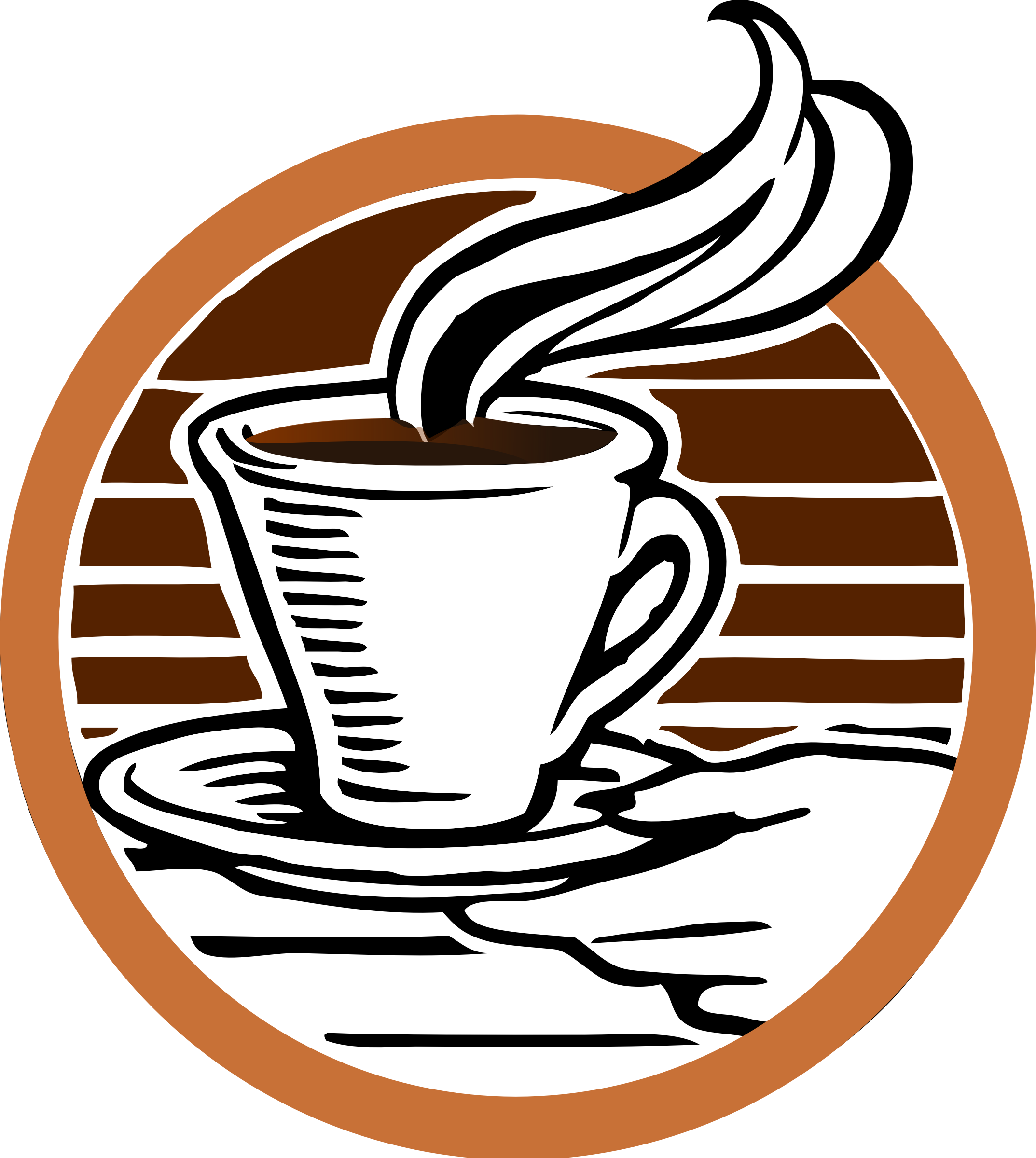 Coffee Logo Background Transparent PNG Image