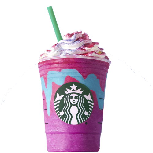 Frappuccino Coffee Cafe Unicorn Latte Transparent PNG Image