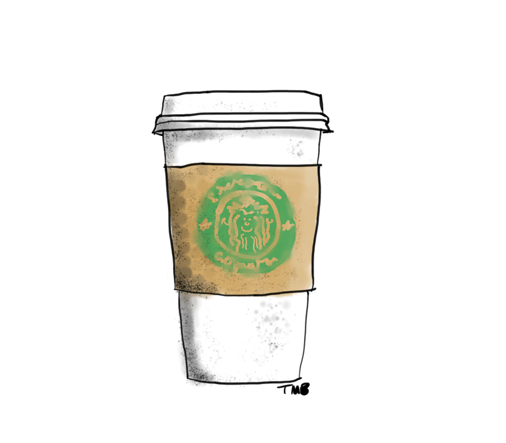 Tea Coffee Cafe Starbucks Cup Transparent PNG Image