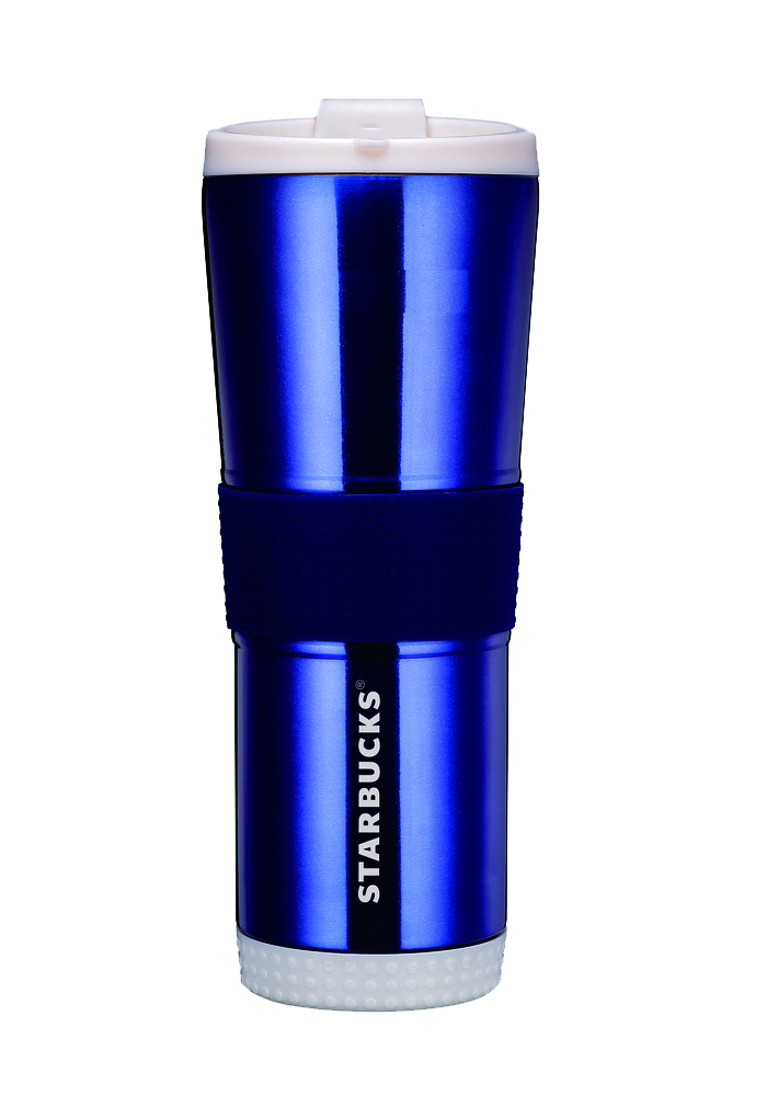 Blue Coffee Starbucks Cup Transparent PNG Image
