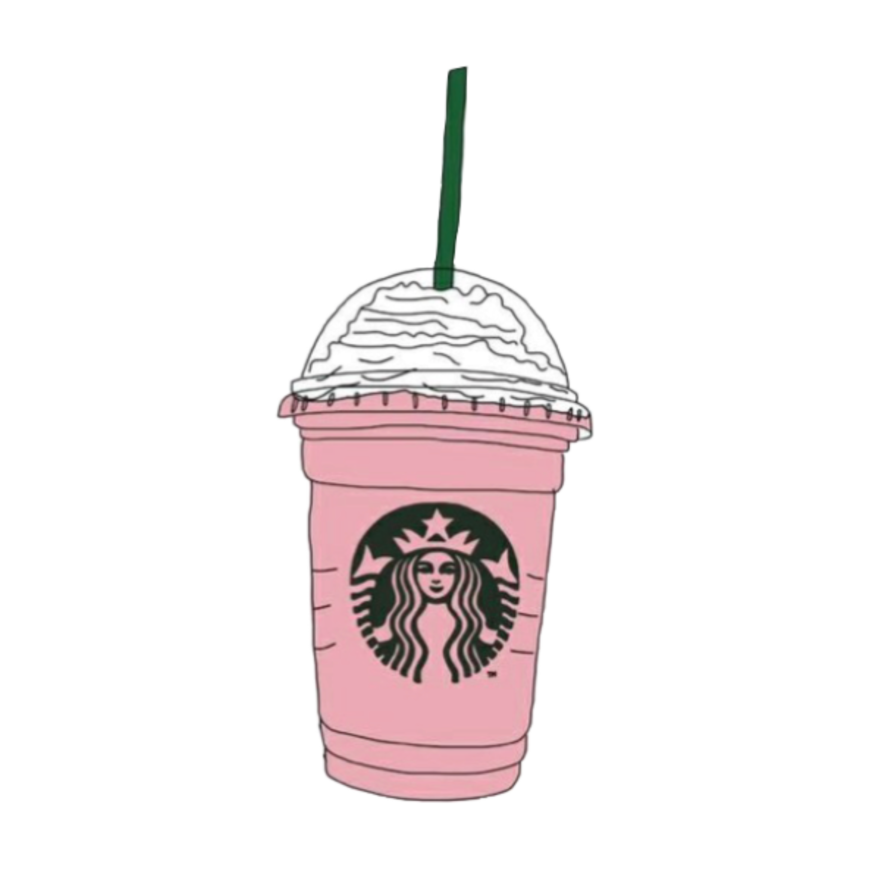 Coffee Frappuccino Starbucks Transparent PNG Image