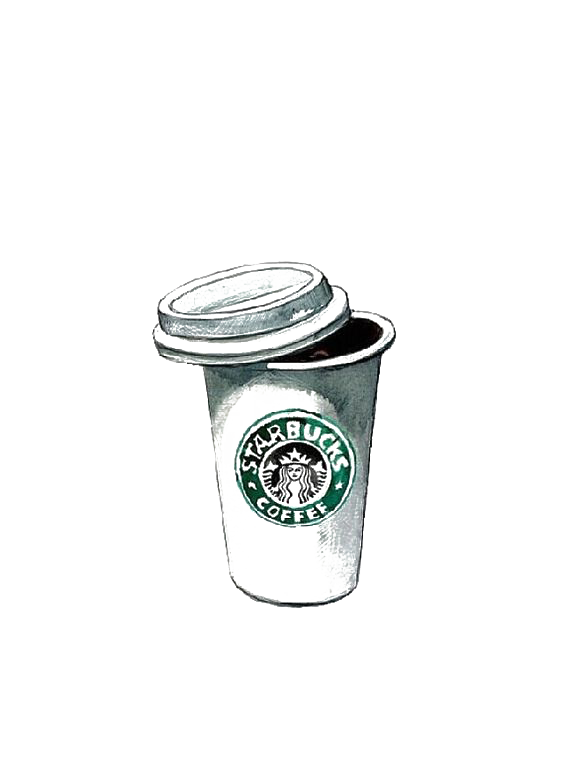 Tea Coffee Cafe Starbucks Latte Transparent PNG Image