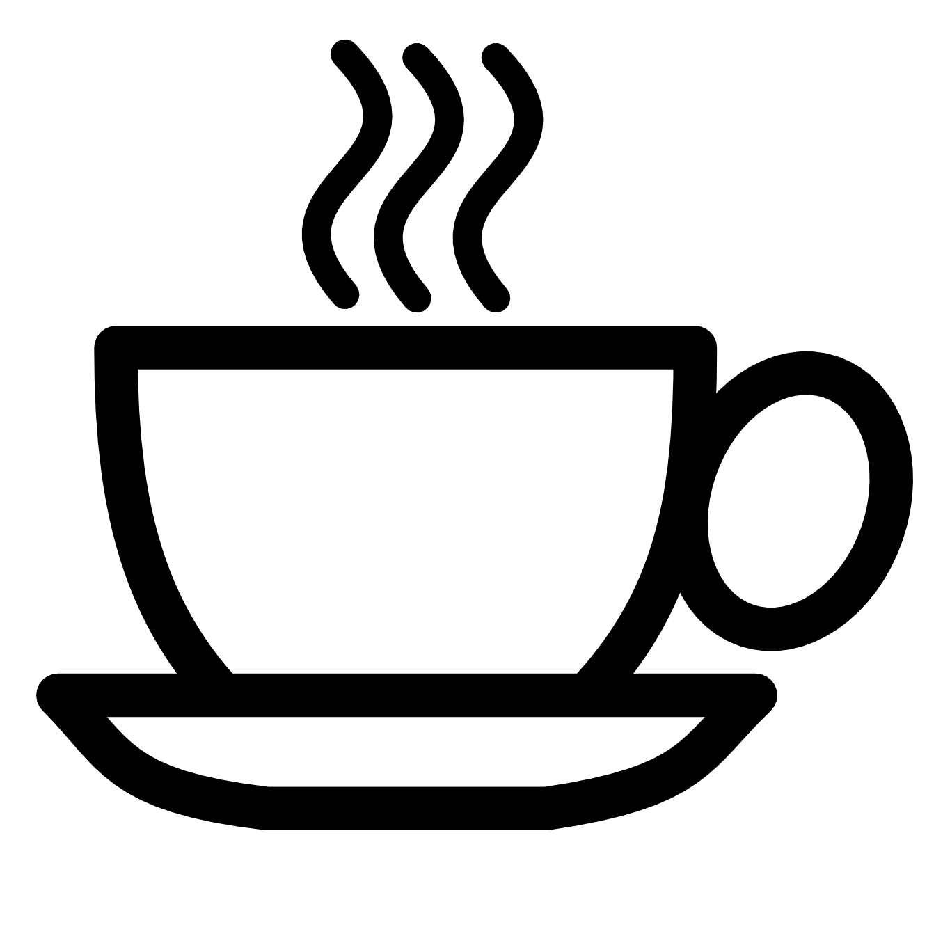 White Cup Coffee Iced Transparent PNG Image