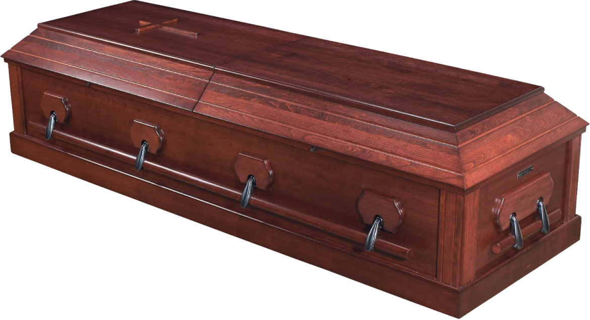 Wooden Coffin Transparent PNG Image