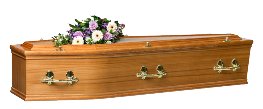 Wooden Coffin Transparent PNG Image