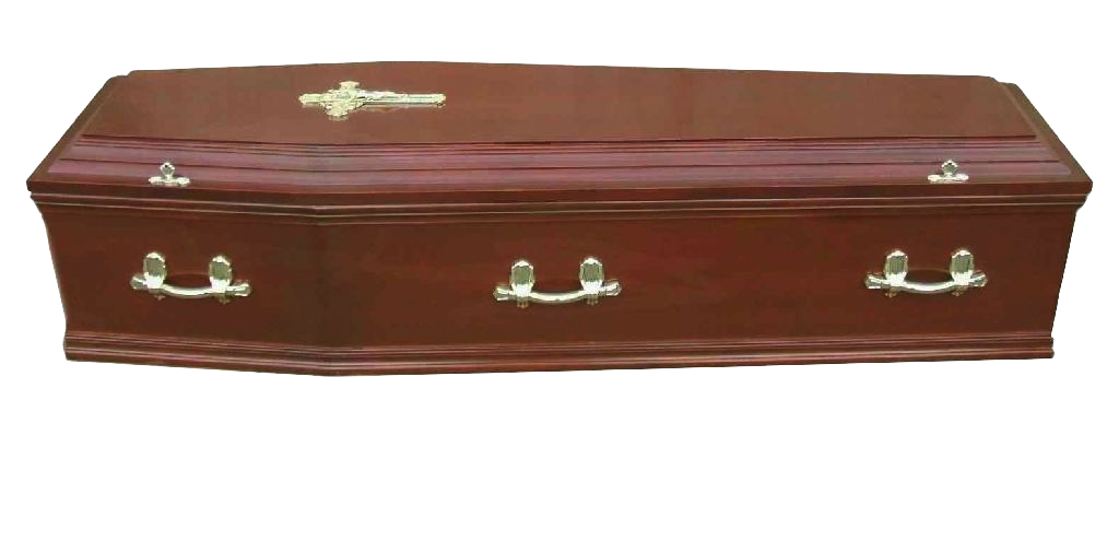 Wooden Coffin Transparent PNG Image