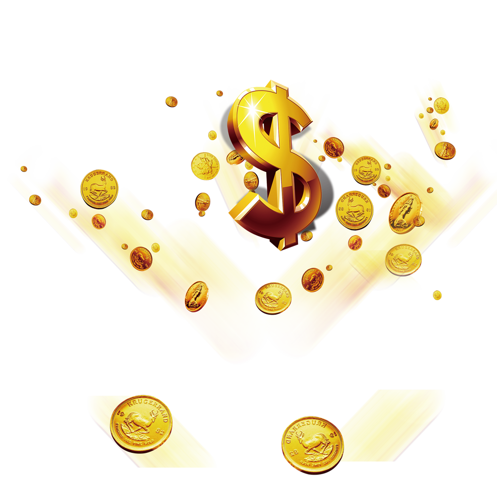 Money Coin Coins Gold Transparent PNG Image