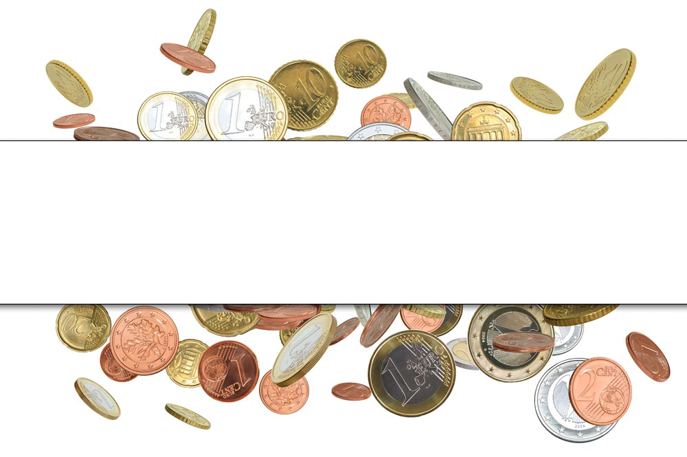 Money Coin Border Finance Gold Transparent PNG Image