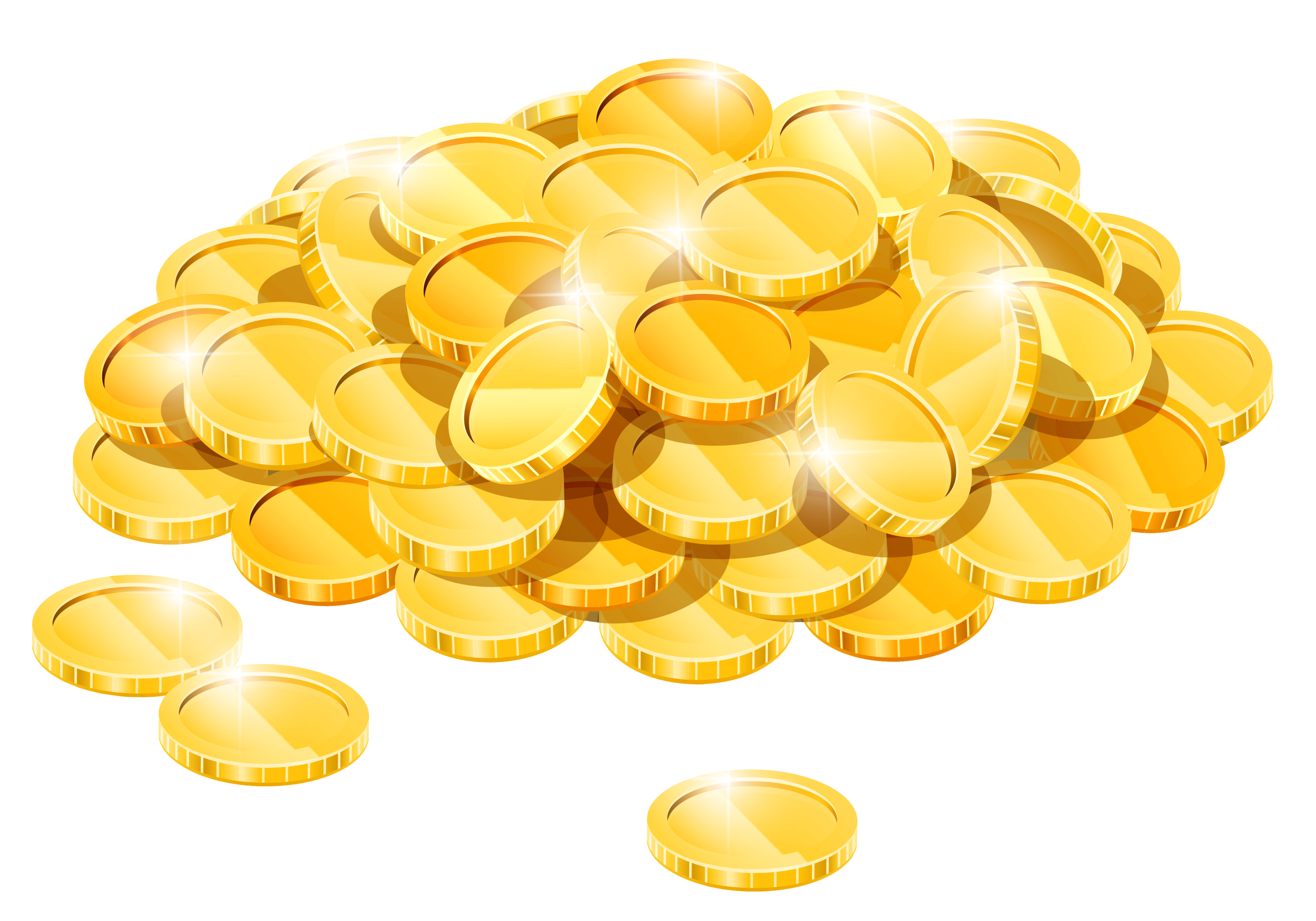 Coins Transparent PNG Image