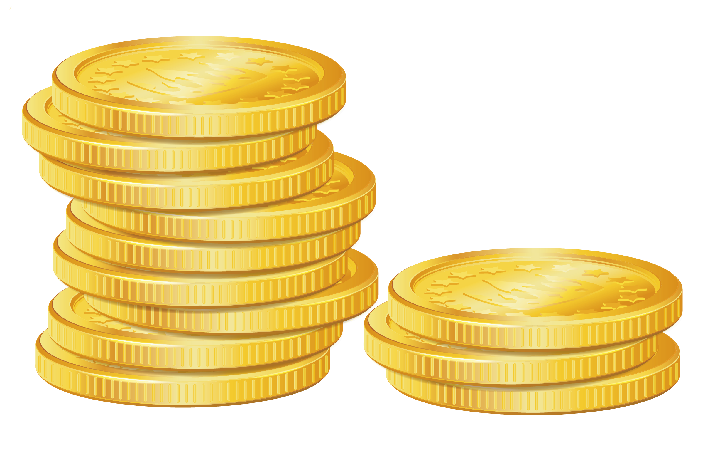 Coins Transparent PNG Image
