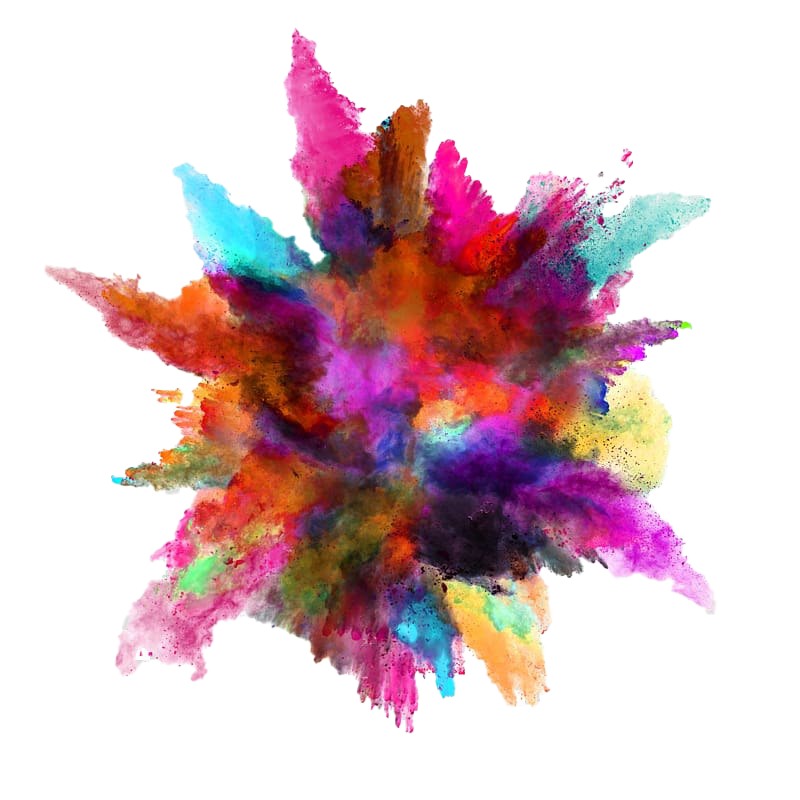 Color Bomb Transparent PNG Image