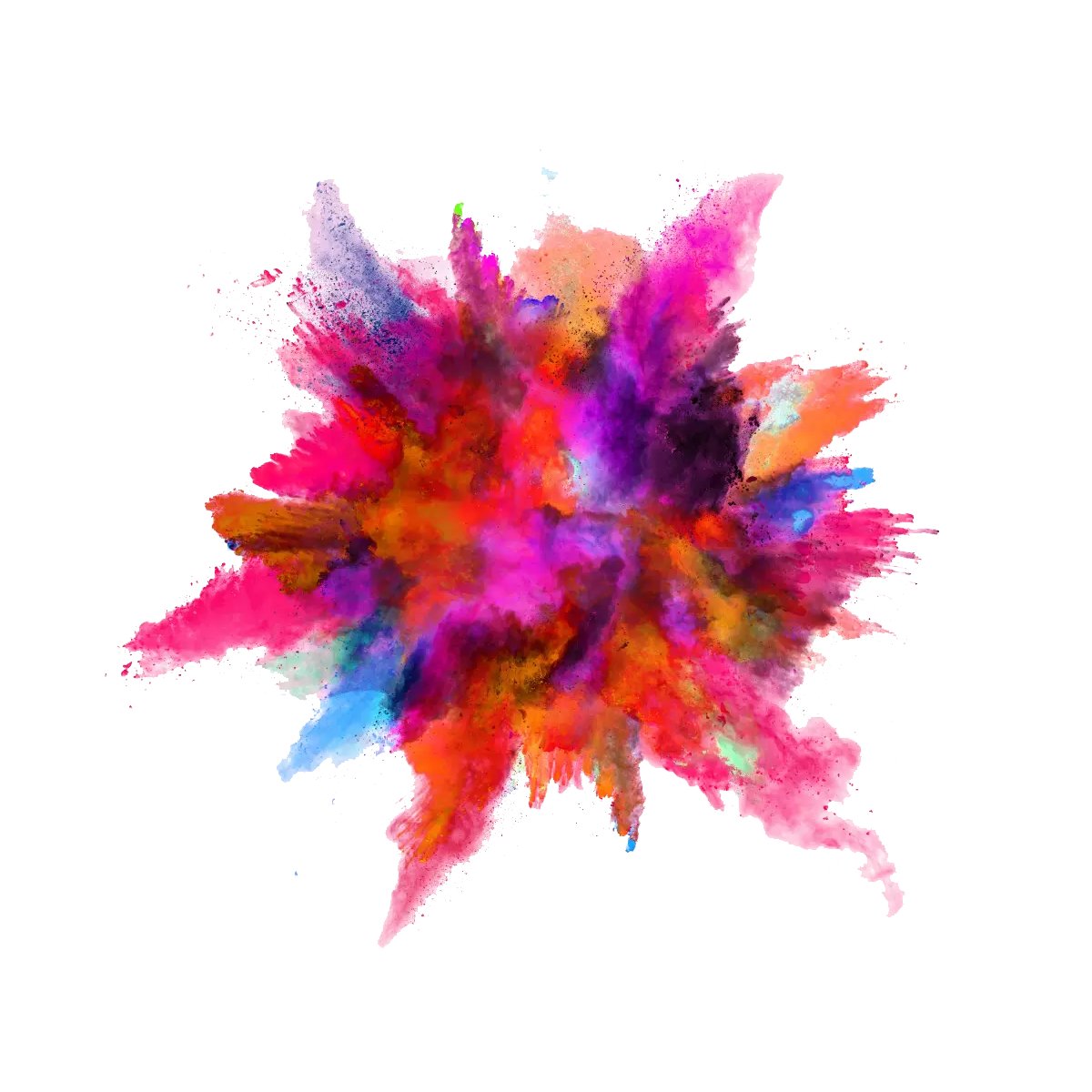 Color Bomb Smoke Transparent PNG Image