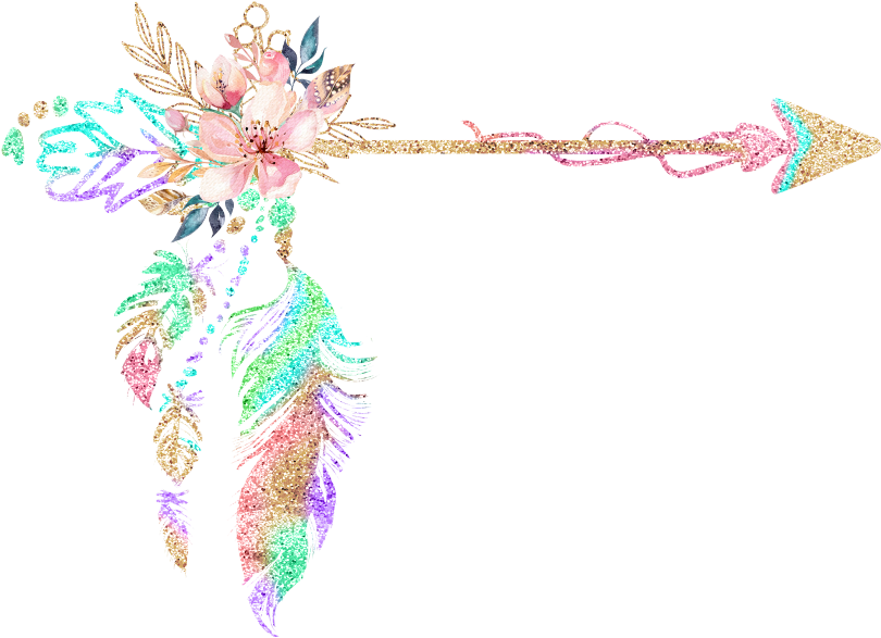 Watercolor Feather Transparent PNG Image