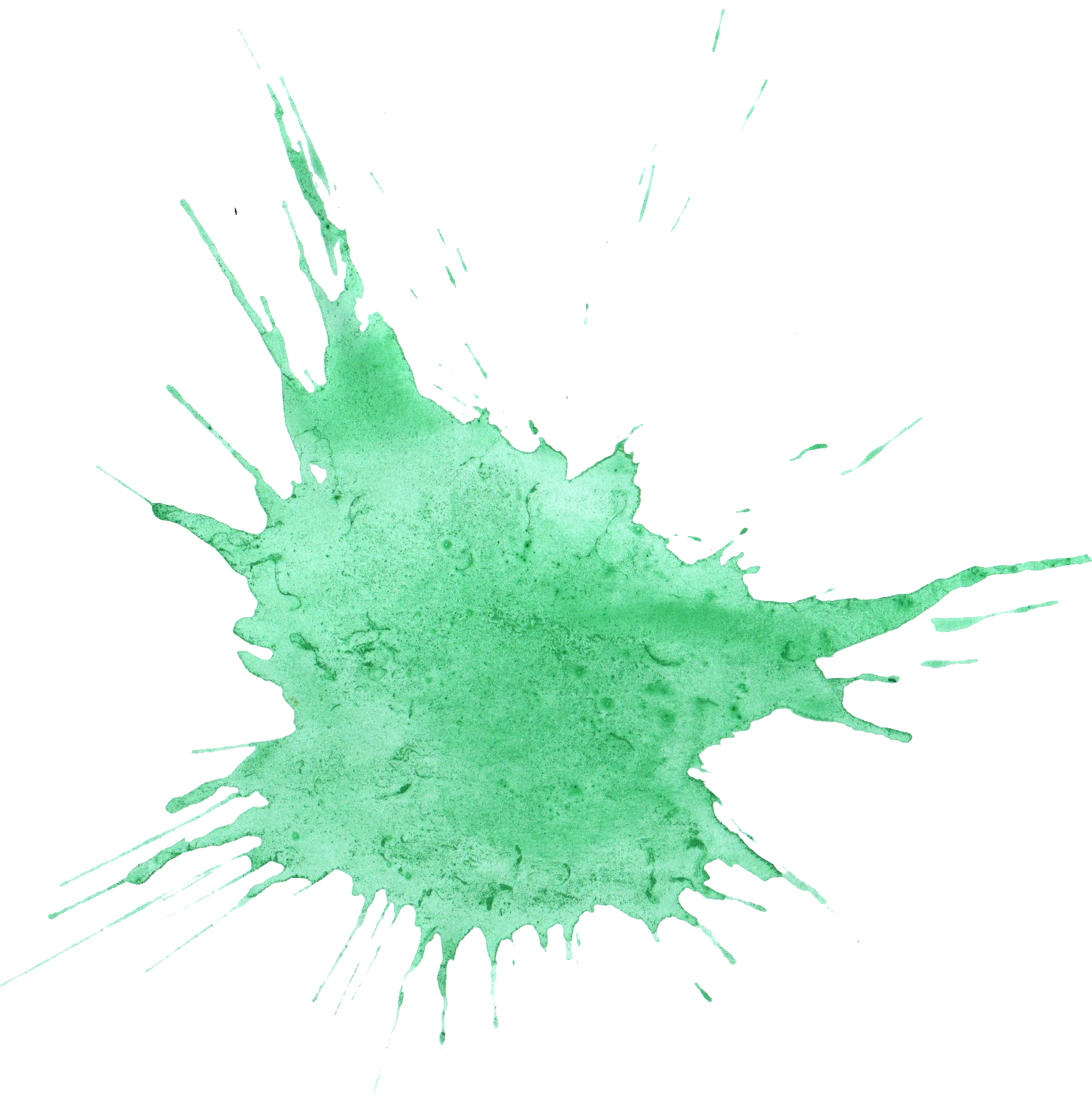 Watercolor Blotch Transparent PNG Image