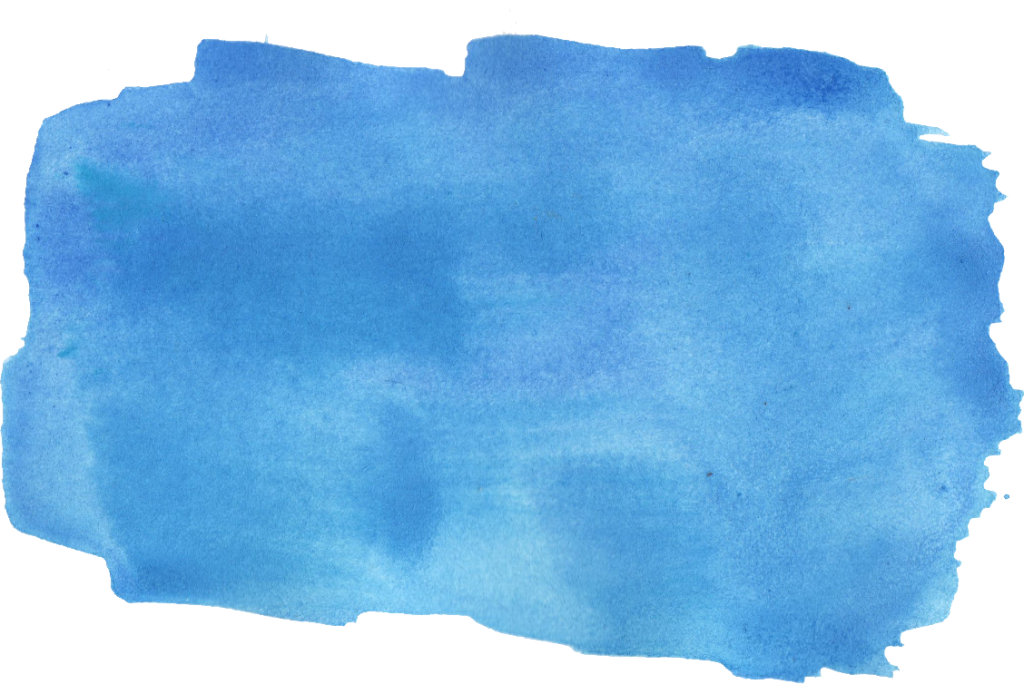 Watercolor Blue Transparent PNG Image