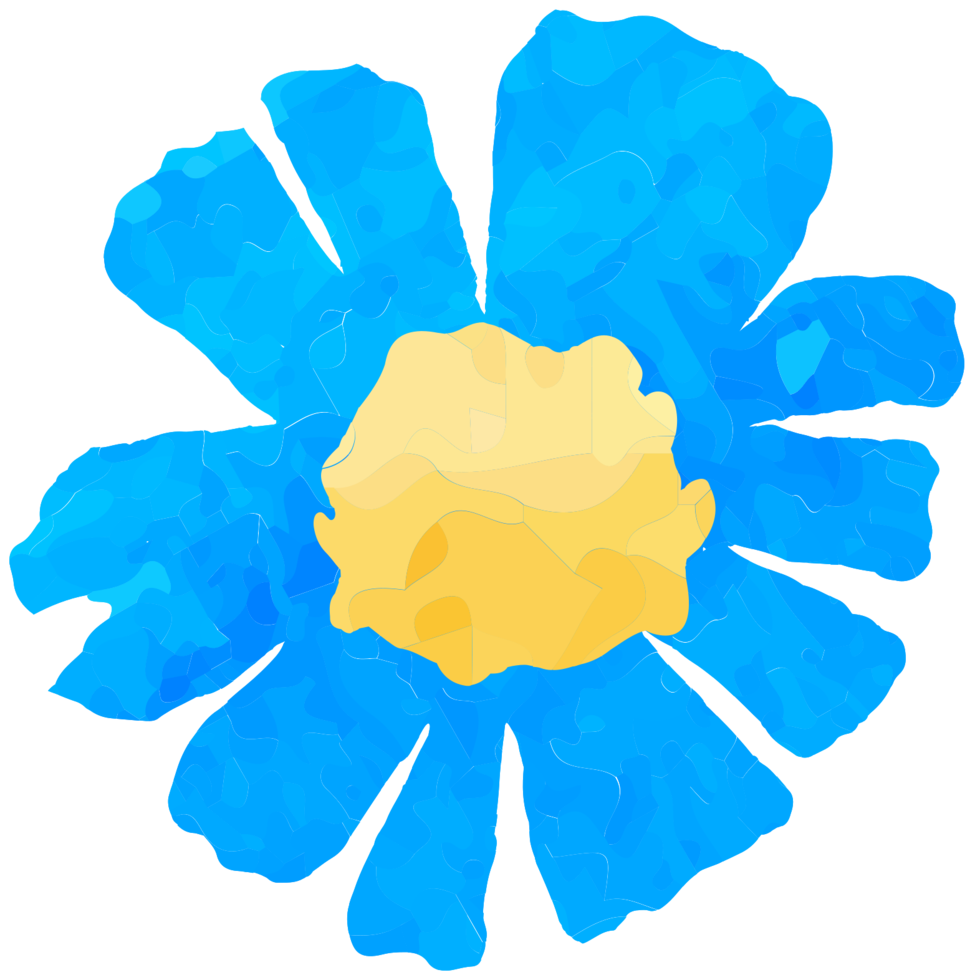 Watercolor Flower Transparent PNG Image