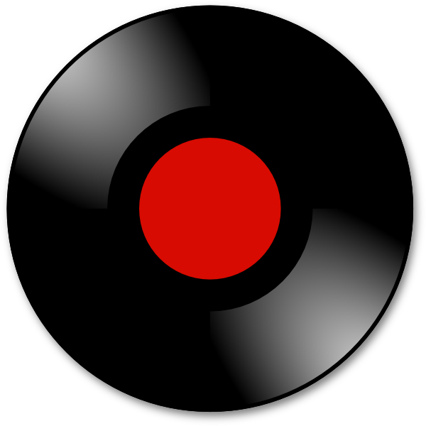 Vector Disk Black Cd Transparent PNG Image