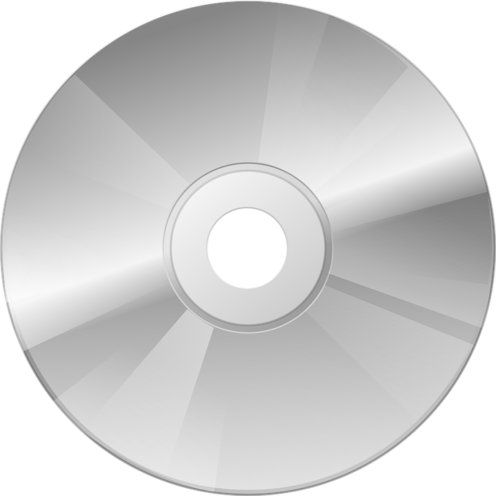 Vector Disk Silver Cd Transparent PNG Image