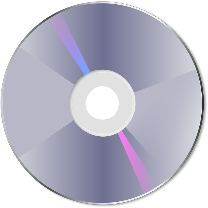Vector Disk Silver Cd Transparent PNG Image