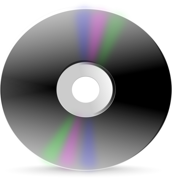 Vector Single Disk Cd Transparent PNG Image