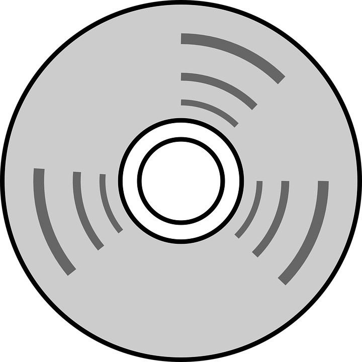 Vector Single Disk Cd Transparent PNG Image