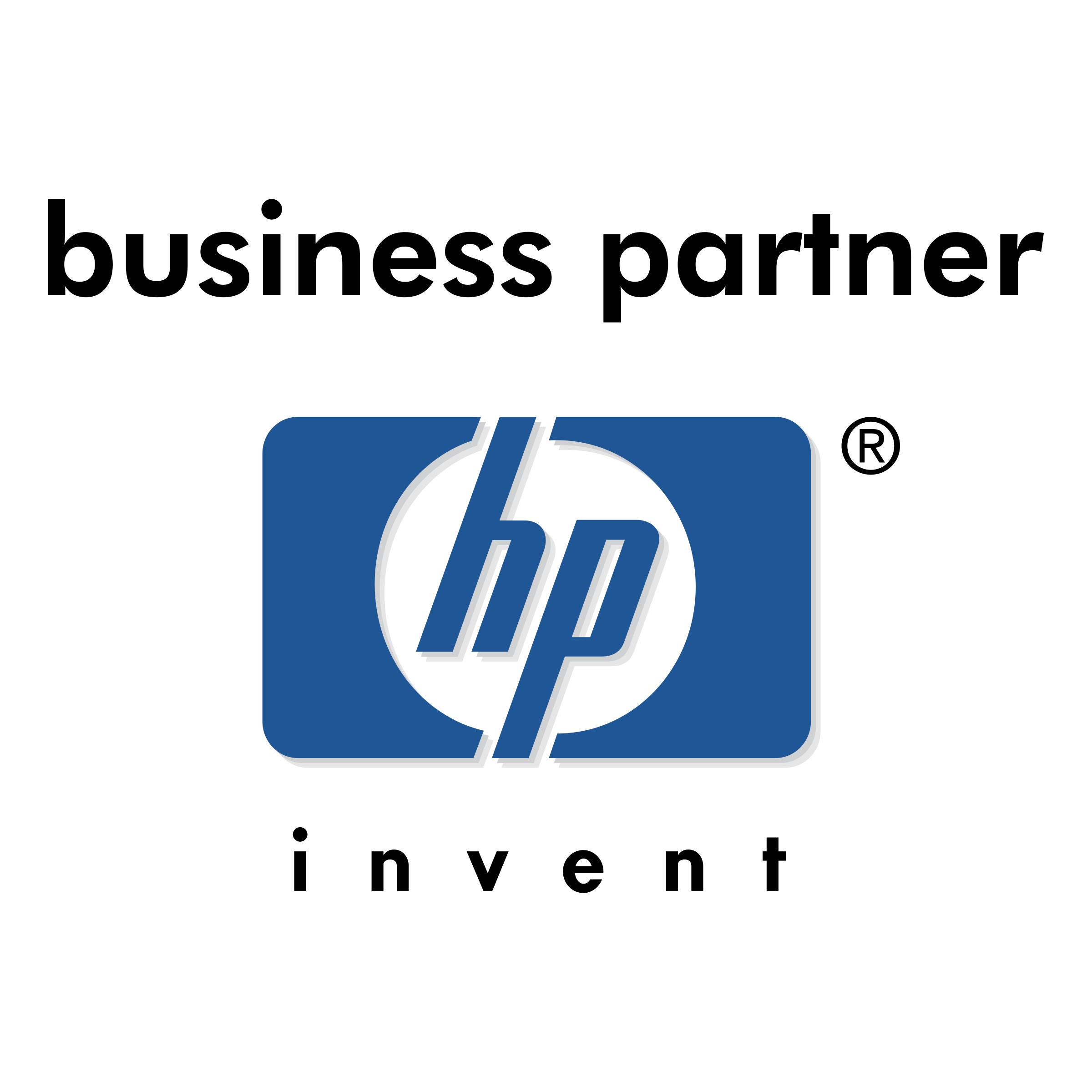 Logo Hewlett-Packard Transparent PNG Image