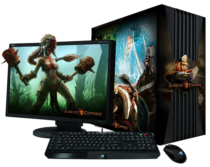 Gaming Computer Transparent PNG Image